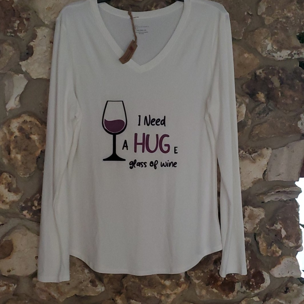 Novelty Wine Theme T-Shirt